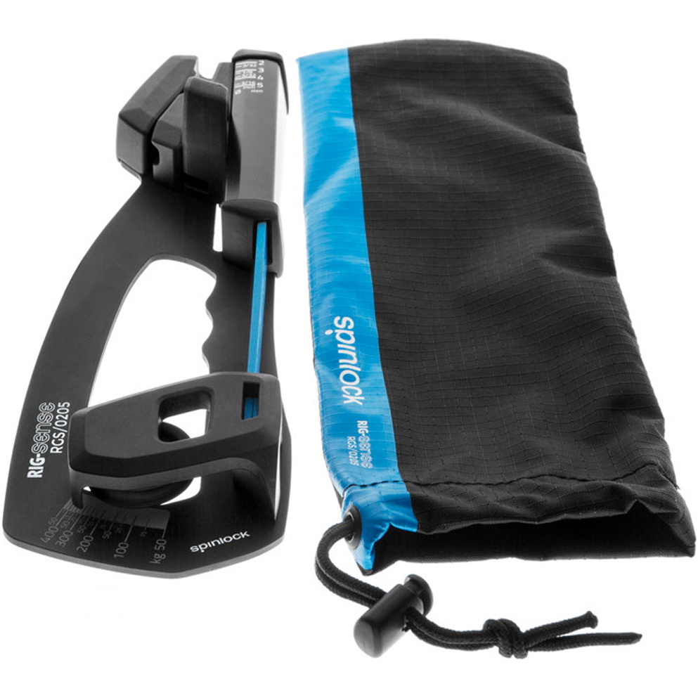 2026 Spinlock Rig Sense Spændingsmåler 2- 5mm RGS0205 - Sort